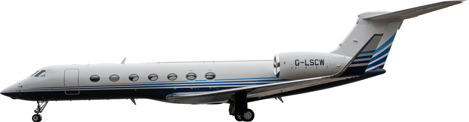 Photo of the Gulfstream G550 G-LSCW