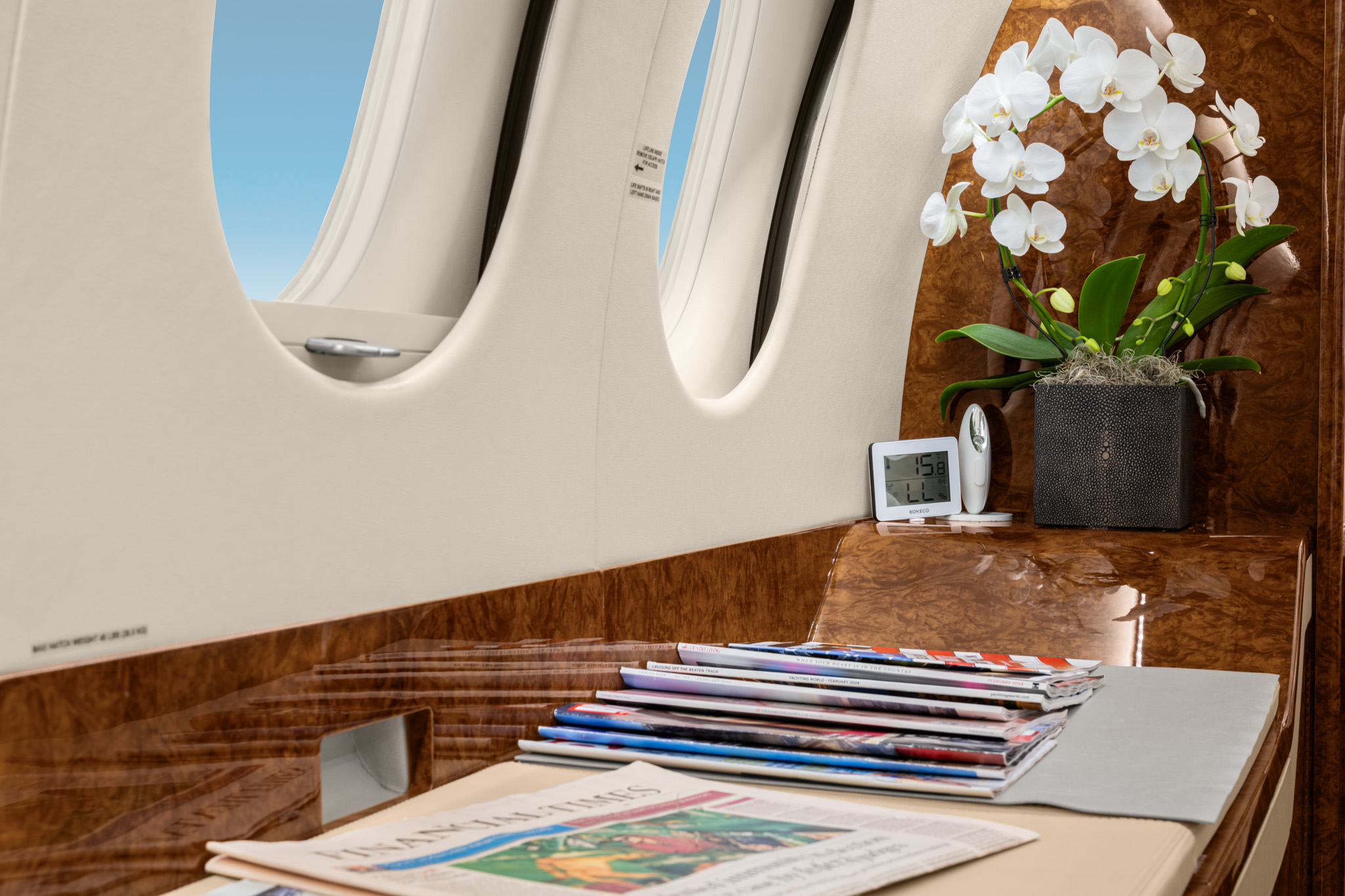 Photo of the Falcon 7x G-SPTX