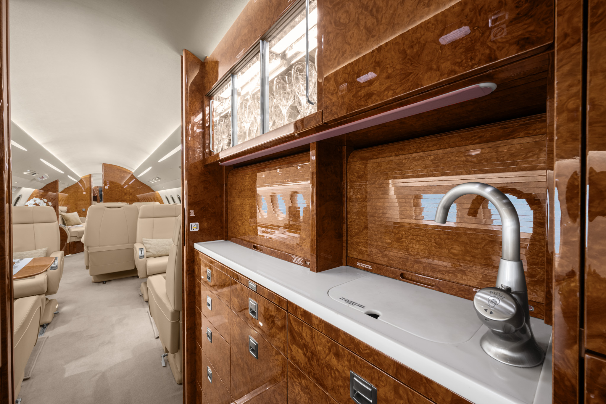 Photo of the Falcon 7x G-SPTX